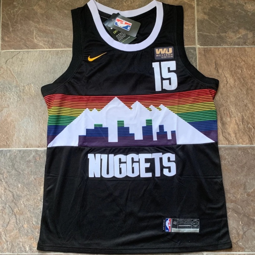 NBA Nike Denver Nuggets Nikola Jokic Swingman Jersey - City Edition
